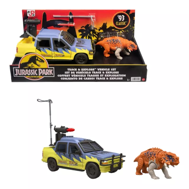 Jurassic Park Track Explore Set || Scutosaurus - 93 Classic Jurassic World | NUOVO