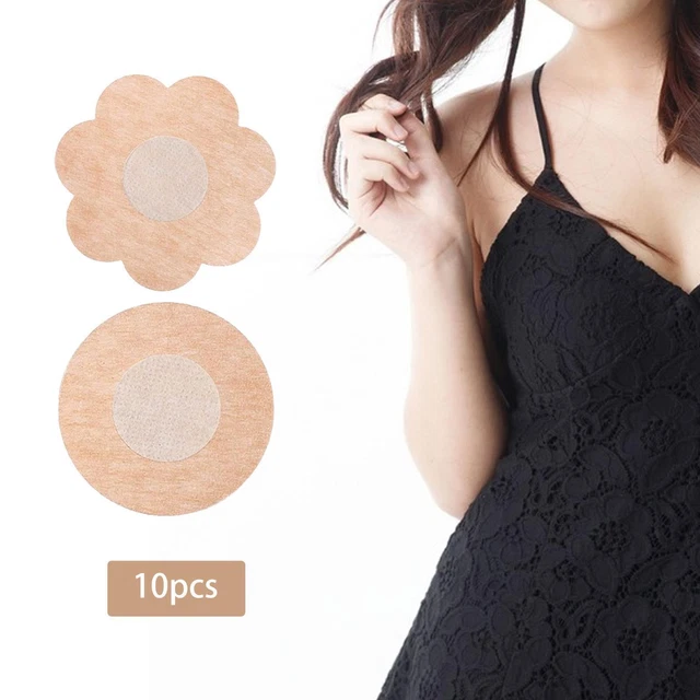 Pecho Pasties ropa interior flor pezón pétalo para vestido de mujer