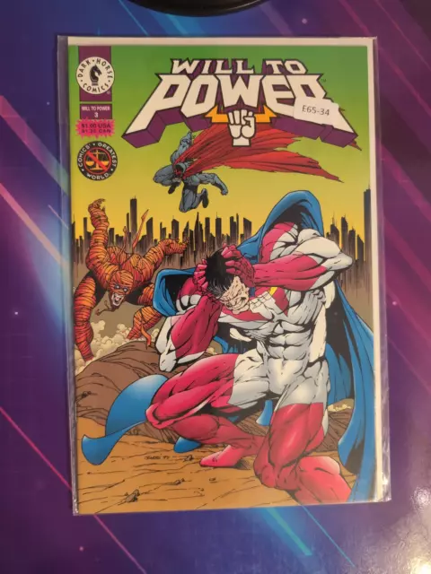 Will To Power #3 High Grade Dark Horse Comic Book E65-34