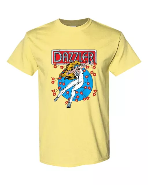 Dazzler X-Men T-shirt 1980s style retro silver age Marvel comics graphic tee