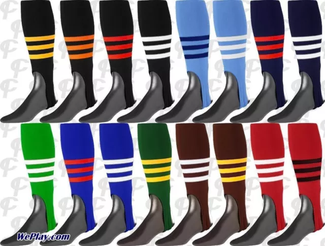 TCK  Stirrups Baseball Softball Twin City Stirrup Socks, Custom Colors