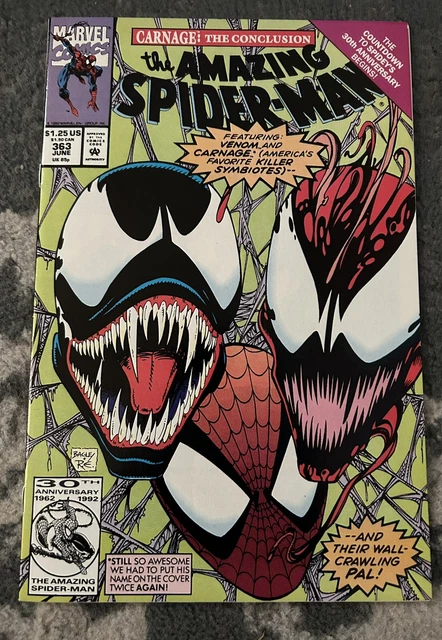 Amazing Spider-Man #363 FN/VF 7.0 1992 Stock Image 2ND Listed