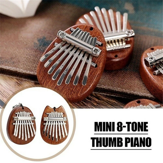 Mini Kalimba 8 Keys Thumb Piano Great Sound Finger Keyboard Musical Instrume Toy