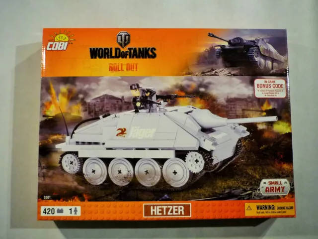 COBI 3001 - Hetzer - Jagdpanzer - WOT - WW2 -- WORLD OF TANKS NEU