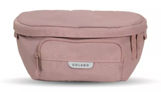 Colugo On The Go Organizer Rose Pink Fanny Pack Crossbody Bag Stroller Bag NEW