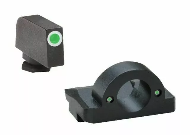 AmeriGlo GL125 2-Piece Front and Rear Ghost Ring Sight - Black AmeriGlo GL125 2-Piece Front and Rear Ghost Ring Sight - Black