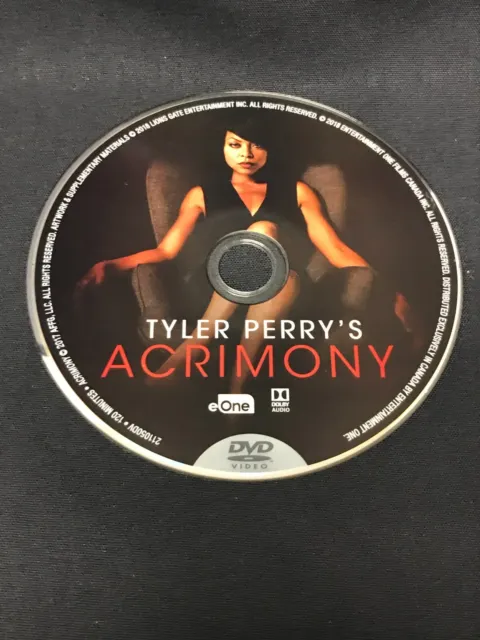 Acrimony - DVD Disc Only - Replacement Disc