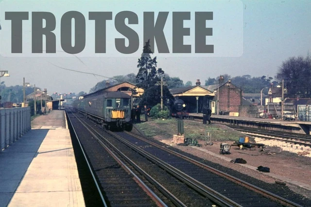 35MM SLIDE BR British Rail Electric EMU Class 401 2BIL 2068 c1964 ...