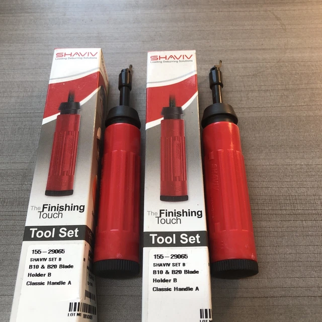Shaviv Debur Tool 155-29065 B10-B20 2 new pcs