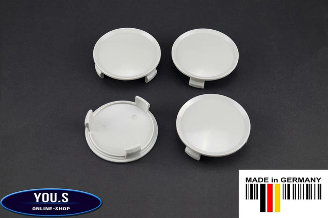 4 Wheel Caps Hub Caps Without Logo Painted 75.0 - 69.9 Mm W163