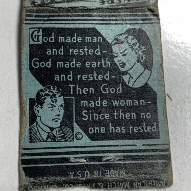 Club Royale Bar Restaurant Matchbook Cover ￼￼￼ Huntington Tennessee￼