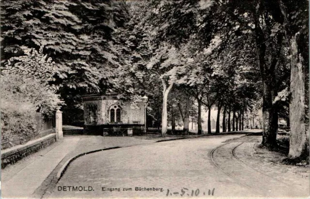 Ak Gruss Aus Detmold Kr. Lippe Allee 1912 Westfalen