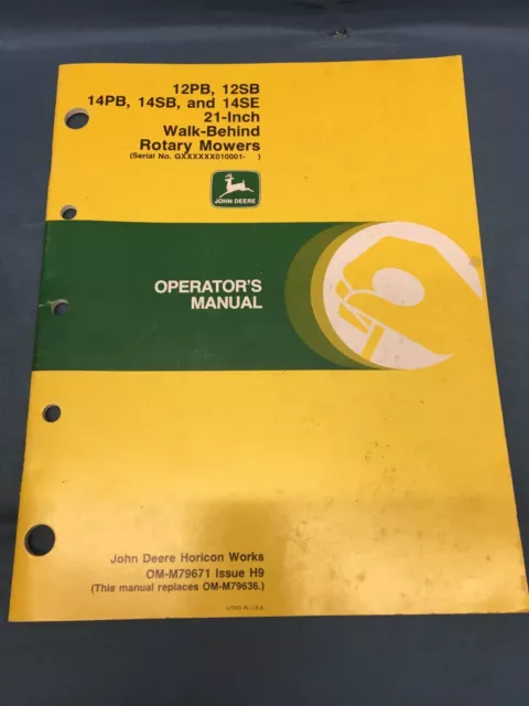 John Deere 14Pb FOR SALE PicClick