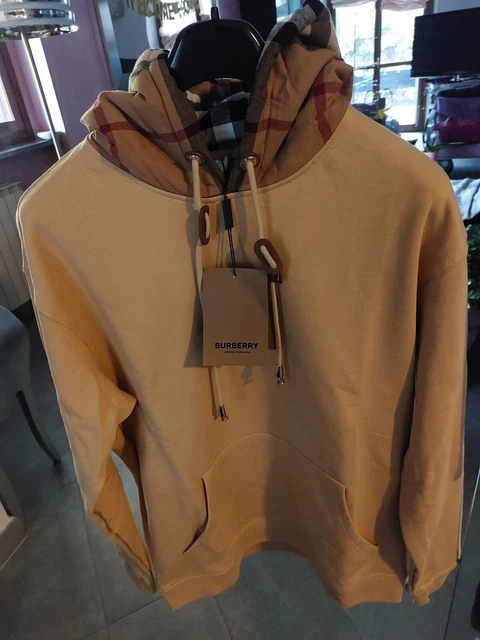 Felpa Burberry Nuova Con Cartellino