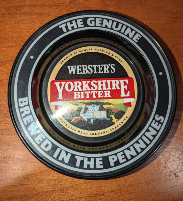 Webster’s Yorkshire Bitter The Genuine Brewed In The Pennines Ashtray Pub Beer