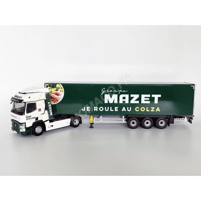 Camion Renault T 460 Semi-remorque Tautliner Sécurité Civile – Eligor 1/43, Neuf