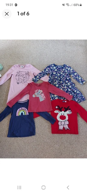girls clothes bundle age 5-6 years