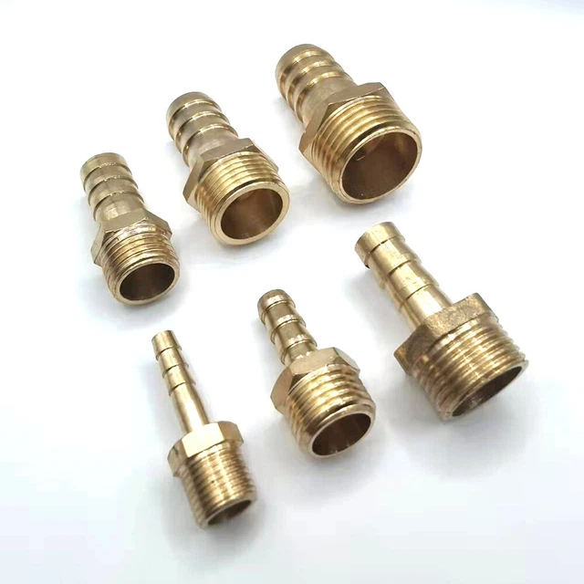 Brass 3/4 Inch Male BSP Thread To 1 Inch Hose Tail Fitting – L&S Engineers