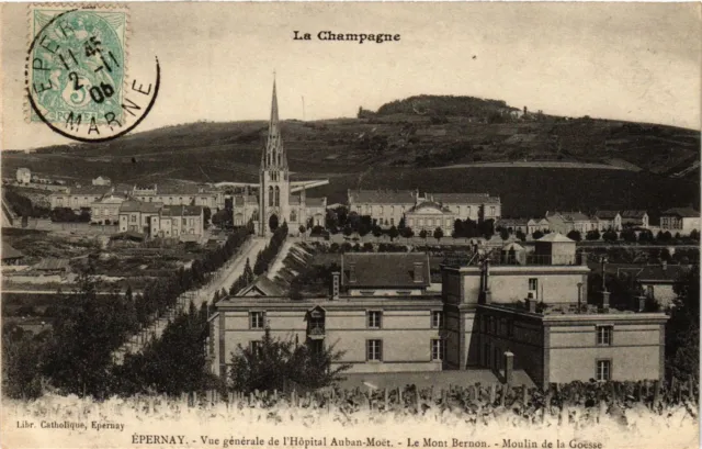CPA La Champagne - ÉPERNAY - Vue générale de l'Hopital Auban-Moét- (741599)