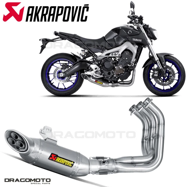 AKRAPOVIC ヤマハMT- 09/XSR900