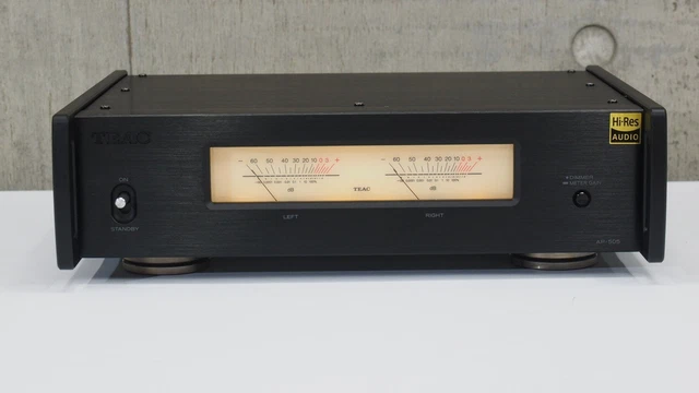 TEAC AP-505 STEREO POWER AMPLIFIER 115W+115W 4Ω Noir AC100V 50/60Hz ...