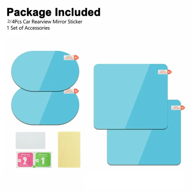 Pièces film de protection anti-brouillard remplace accessoires universels PET i