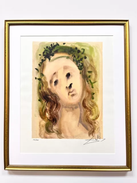 Salvador Dali “Purgatory - plate 10" Signed Hand-Number Ltd Ed Print (unframed)