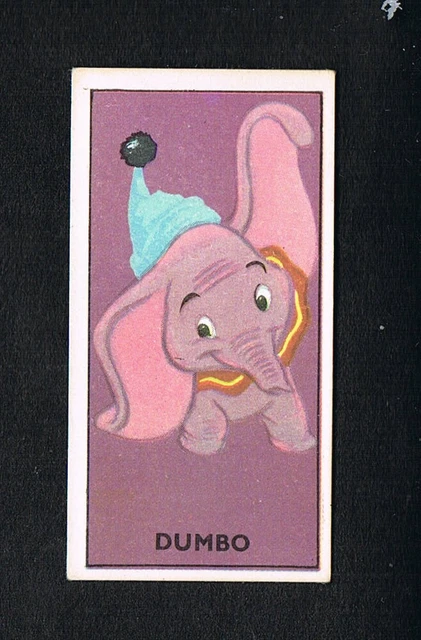 Barratts Walt Disney Characters 2Nd Series No 28 Dumbo. V/G.