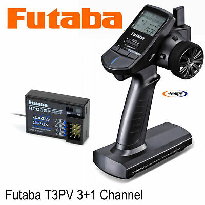 Futaba Futaba 3PV Émetteur 3-Kanal # Combo Chargeur 2.4GHz R304SB + Lipo 2800mAh 