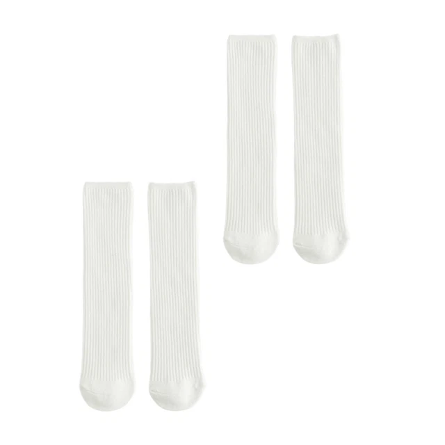 2 Pairs Cotton Socks Anti Slip Socks Cotton Socks Boys High Socks 10