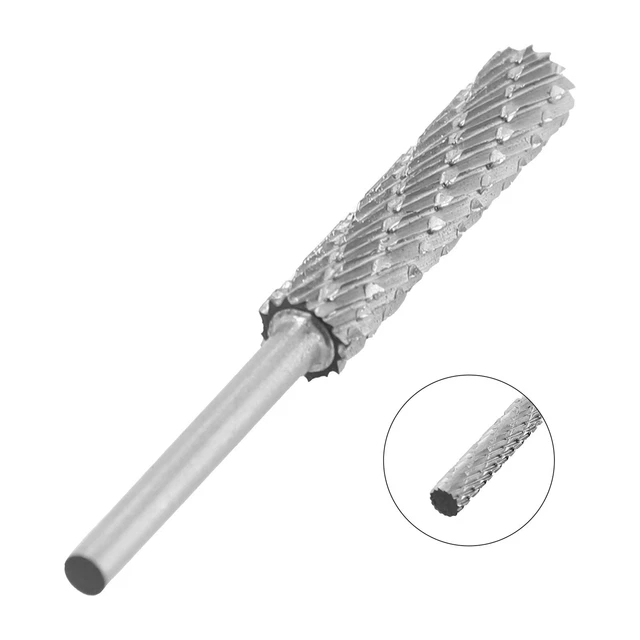 Lime Rotative Argentée Haute Vitesse Diamètre 3/4/5/6 Mm Pour Acier Plastique Bois