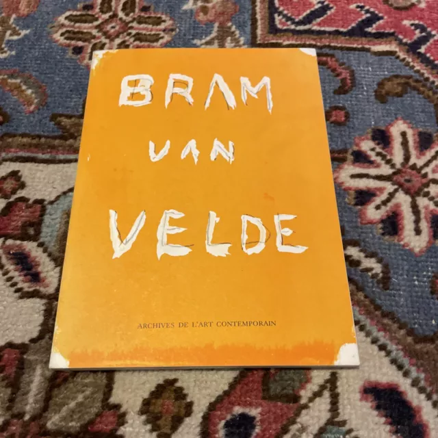 BRAM VAN VELDE Catalogue  1970 Musée Art Moderne Paris Ill coul. 96p TBE - Rare