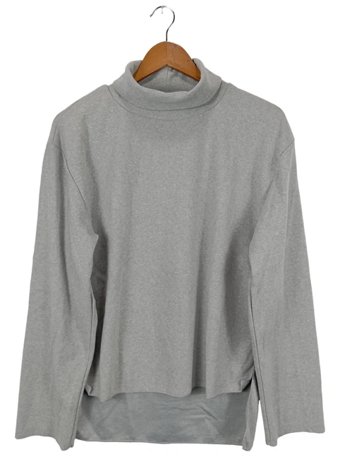 ZARA Pull-over à col roulé Dames Pull T EU 36 gris clair style décontracté ZARA Pull-over à col roulé Dames Pull T EU 36 gris clair style décontracté
