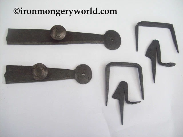 Hand Forged Antique Iron Gate Latch | Rustic & Durable