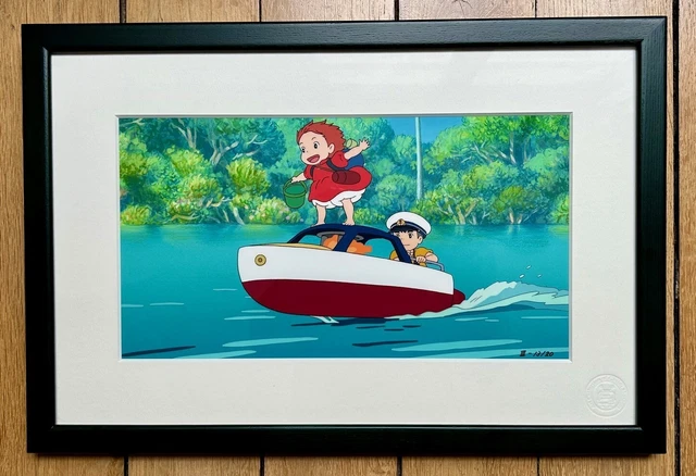 PONYO CEL STUDIO Ghibli Museum Miyazaki Hayao Art Collection EUR 1.290