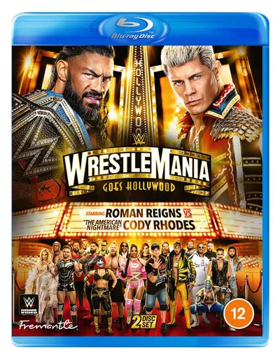WWE: Wrestlemania 39 (Blu-ray) Roman Reigns Cody Rhodes Charlotte Flair
