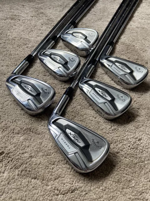 Ferri forgiati Callaway Apex Pro 5-PW oro dinamico SL S300 rigidi