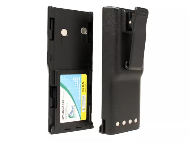 2x Two-Way Radio Battery for Motorola GP300, LCS2000, HNN9628, HNN9808B