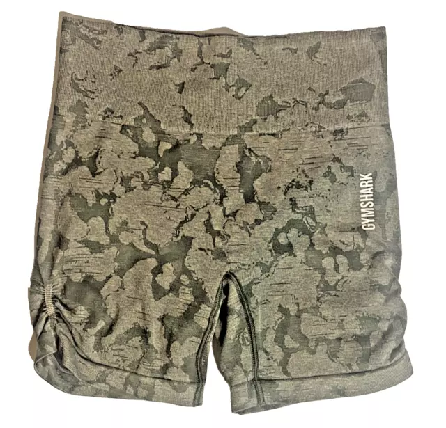 GYM SHARK ADAPT Camo Seamless Shorts Green Size Small $44.87 - PicClick AU