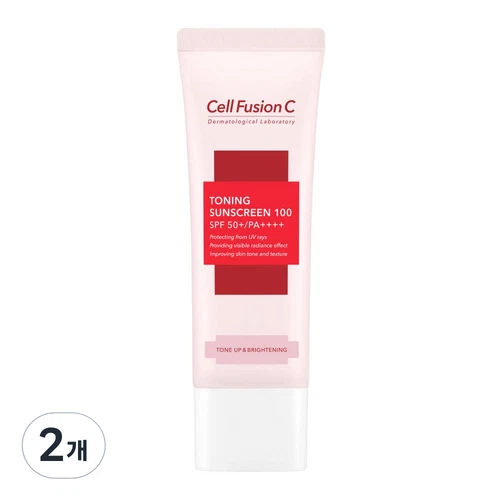 Cellfusion C Toning Sunscreen 100 SPF 50+ PA++++, 45ml, 2 units