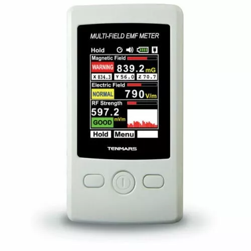 TENMARS Multi Field EMF Meter (TM-190) - Free Royal Mail Tracked Delivery To UK