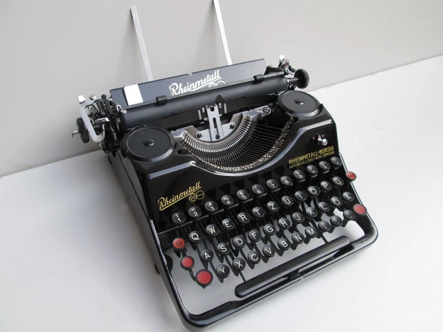 Rheinmetall KS Schreibmaschine Portabel um 1937 typewriter maquina de escribir