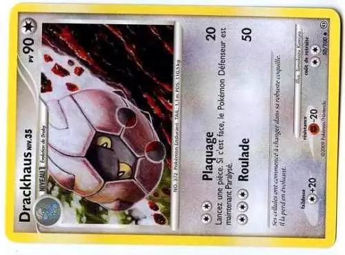 Pokemon Tempete Unco N°  50/100 Drackhaus