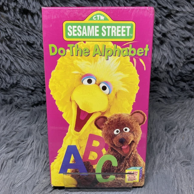 SESAME STREET Do The Alphabet VHS 1996 Big Bird Jim Henson Children s sesame-street-do-the-alphabet-vhs-1996-big-bird-jim-henson-children-s