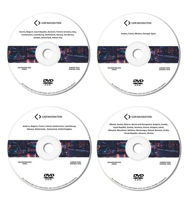 Scheda aggiornamento navigazione DVD per CORE1 Legacy Outback Forester Tribeca