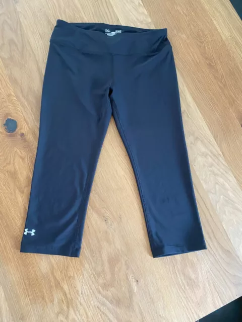 Schwarze Caprihose von UNDER ARMOUR Gr. S/M TOP!!!