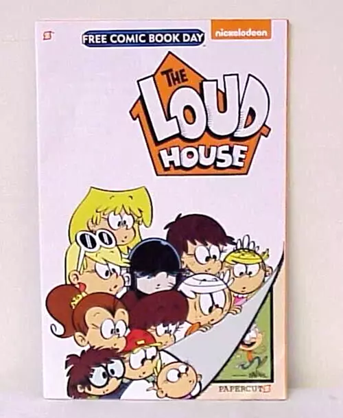 NICKELODEON FREE COMIC Book Day The Loud House Comic Book Issue 10 May