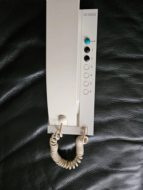 SIEDLE HAUSSPRECHSTELLE HT 611 - 01 ws mit Zubehör EUR 58,00 - PicClick DE