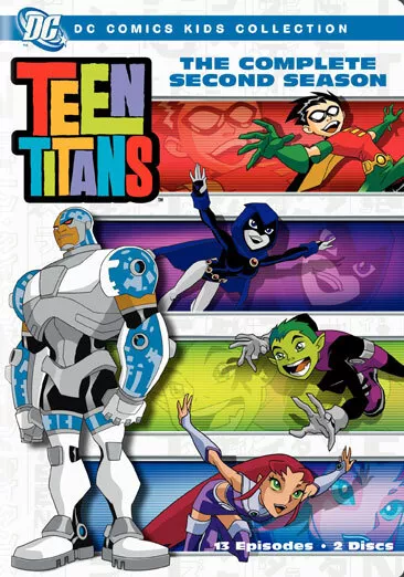 Teen Titans - The Complete Second Season (DC Comics Kids Collection), New DVDs