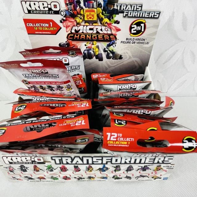 Transformers G1 Kre-O Micro Changers Collection 1 Kreon Figure/Vehicle 22 packs